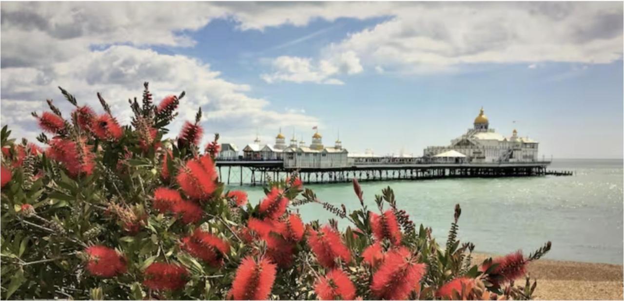 Burlington Palace Eastbourne Seafront Villa With Garden. エクステリア 写真